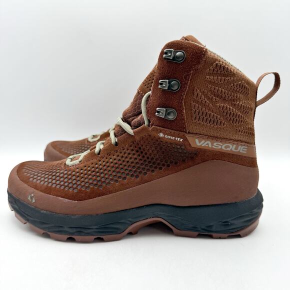 Vasque Womens Torre AT GTX Boots US 8.5 M EU 39 Brown Leather Waterproof NIB - Picture 8 of 12